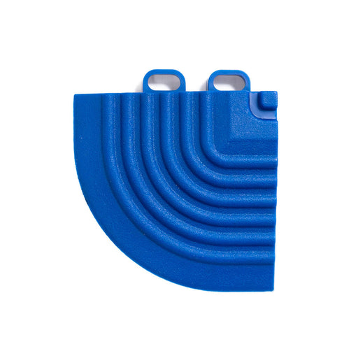 A Swisstrax Ribtrax Pro Royal Blue Corner on a white background