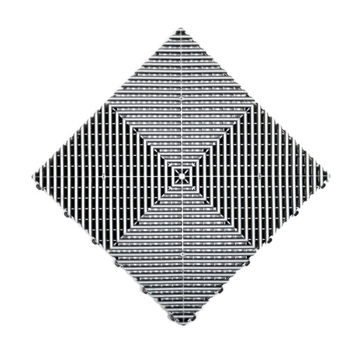 A Swisstrax Ribtrax Pearl Silver Tile